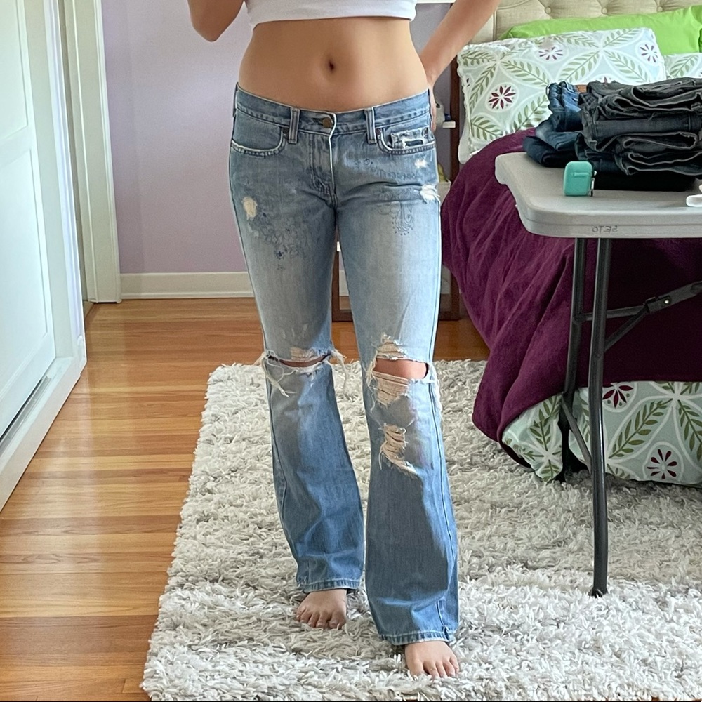 Vintage Abercrombie & Fitch Low Rise Flare Jeans
